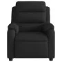 Sillón reclinable de tela negro de , Sillones - Ref: Foro24-373464, Precio: 212,73 €, Descuento: %