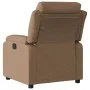 Brown Fabric Recliner by , Armchairs - Ref: Foro24-373466, Price: 243,86 €, Discount: %