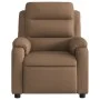 Brown Fabric Recliner by , Armchairs - Ref: Foro24-373466, Price: 243,86 €, Discount: %