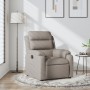 Taupe gray fabric recliner by , Armchairs - Ref: Foro24-373470, Price: 202,59 €, Discount: %