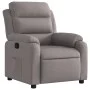 Taupe gray fabric recliner by , Armchairs - Ref: Foro24-373470, Price: 239,59 €, Discount: %