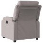 Taupe gray fabric recliner by , Armchairs - Ref: Foro24-373470, Price: 202,59 €, Discount: %