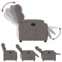 Taupe gray fabric recliner by , Armchairs - Ref: Foro24-373470, Price: 202,59 €, Discount: %