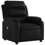 Reclining massage armchair in black synthetic leather by , Armchairs - Ref: Foro24-373493, Price: 289,02 €, Discount: %