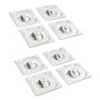 Gastronorm-Tablettdeckel 1/6 Edelstahl 8 Stück von vidaXL, Eimerdeckel für Dampftische - Ref: Foro24-50910, Preis: 26,09 €, R...