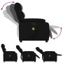 Reclining massage armchair in black synthetic leather by , Armchairs - Ref: Foro24-373493, Price: 289,02 €, Discount: %