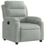 Relaxsessel aus hellgrauem Samt von , Sessel - Ref: Foro24-373500, Preis: 201,13 €, Rabatt: %