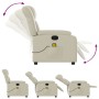 Massage-Liegecreme aus Kunstleder von , Sessel - Ref: Foro24-373568, Preis: 238,21 €, Rabatt: %