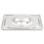 Gastronorm tray lids 1/6 stainless steel 8 units by vidaXL, Bucket lids for steam tables - Ref: Foro24-50910, Price: 26,09 €,...