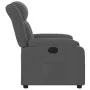 Sillón reclinable de tela gris oscuro de , Sillones - Ref: Foro24-373575, Precio: 216,26 €, Descuento: %