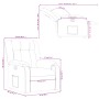 Roter Stoffsessel von , Sessel - Ref: Foro24-373577, Preis: 243,10 €, Rabatt: %