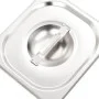 Gastronorm-Tablettdeckel 1/6 Edelstahl 8 Stück von vidaXL, Eimerdeckel für Dampftische - Ref: Foro24-50910, Preis: 25,66 €, R...