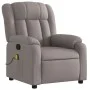 Sillón de masaje reclinable de tela gris taupé de , Sillones - Ref: Foro24-373594, Precio: 253,87 €, Descuento: %