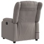 Sillón de masaje reclinable de tela gris taupé de , Sillones - Ref: Foro24-373594, Precio: 256,73 €