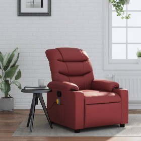 Relax-Massagesessel Kunstleder rot rot von , Sessel - Ref: Foro24-374144, Preis: 229,57 €, Rabatt: %