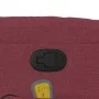 Reclining massage armchair in burgundy fabric by , Armchairs - Ref: Foro24-374159, Price: 269,15 €, Discount: %