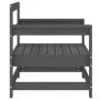 Gartensessel 2 Einheiten massives Kiefernholz grau von , Modulare Sofas für den Außenbereich - Ref: Foro24-825494, Preis: 151...