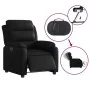 Black synthetic leather electric recliner. by , Armchairs - Ref: Foro24-3205028, Price: 273,06 €, Discount: %