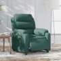 Sillón reclinable eléctrico tela verde oscuro de , Sillones - Ref: Foro24-3204962, Precio: 288,65 €, Descuento: %