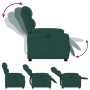 Elektrischer Relaxsessel aus dunkelgrünem Stoff von , Sessel - Ref: Foro24-3204962, Preis: 282,78 €, Rabatt: %