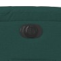 Sillón reclinable eléctrico tela verde oscuro