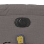 Sillón reclinable de masaje eléctrico tela gris taupe de , Sillones - Ref: Foro24-3204976, Precio: 299,97 €, Descuento: %