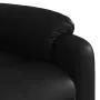 Reclining and lift chair in black faux leather by , Armchairs - Ref: Foro24-3205042, Price: 323,61 €, Discount: %