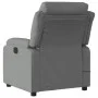 Sillón reclinable de masaje eléctrico tela gris oscuro de , Sillones - Ref: Foro24-3204969, Precio: 302,84 €, Descuento: %