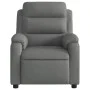 Sillón reclinable de masaje eléctrico tela gris oscuro de , Sillones - Ref: Foro24-3204969, Precio: 302,84 €, Descuento: %