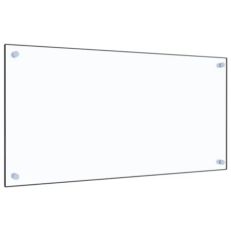 Protector contra salpicaduras cocina vidrio templado 80x40 cm by vidaXL, Kitchen tools and utensils - Ref: Foro24-249469, Pri...