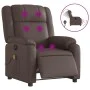 Elektrischer Liegemassagesessel Kunstleder braun von , Sessel - Ref: Foro24-3205145, Preis: 286,73 €, Rabatt: %