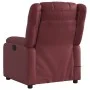 Reclining electric massage armchair in synthetic red wine leather. by , Armchairs - Ref: Foro24-3205147, Price: 270,53 €, Dis...
