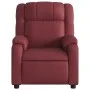 Reclining electric massage armchair in synthetic red wine leather. by , Armchairs - Ref: Foro24-3205147, Price: 270,53 €, Dis...