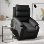 Sillón de masaje elevable eléctrico cuero sintético negro de , Sillones - Ref: Foro24-3205063, Precio: 415,43 €, Descuento: %