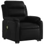 Electric lift massage chair in black synthetic leather by , Armchairs - Ref: Foro24-3205063, Price: 407,83 €, Discount: %