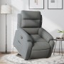 Sillón reclinable elevable de tela gris oscuro de , Sillones - Ref: Foro24-3204981, Precio: 264,65 €, Descuento: %