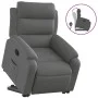 Sillón reclinable elevable de tela gris oscuro de , Sillones - Ref: Foro24-3204981, Precio: 287,15 €, Descuento: %