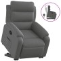 Sillón reclinable elevable de tela gris oscuro de , Sillones - Ref: Foro24-3204981, Precio: 264,65 €, Descuento: %
