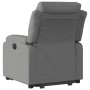 Sillón reclinable elevable de tela gris oscuro de , Sillones - Ref: Foro24-3204981, Precio: 264,65 €, Descuento: %