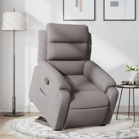 Liftable recliner taupe gray fabric by , Armchairs - Ref: Foro24-3204988, Price: 321,80 €, Discount: %