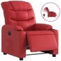 Sillón reclinable eléctrico de cuero sintético rojo de , Sillones - Ref: Foro24-3206590, Precio: 277,14 €, Descuento: %