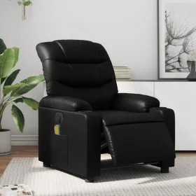 Elektrischer Liegemassagesessel Kunstleder schwarz von , Sessel - Ref: Foro24-3206592, Preis: 253,14 €, Rabatt: %