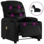 Elektrischer Liegemassagesessel Kunstleder schwarz von , Sessel - Ref: Foro24-3206592, Preis: 253,14 €, Rabatt: %