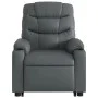 Reclining and lift chair in gray faux leather by , Armchairs - Ref: Foro24-3206602, Price: 294,67 €, Discount: %
