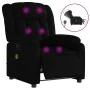 Reclining electric massage armchair in black synthetic leather by , Armchairs - Ref: Foro24-3205257, Price: 275,92 €, Discoun...