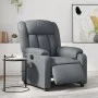 Sillón de masaje reclinable eléctrico cuero sintético gris de , Sillones - Ref: Foro24-3205260, Precio: 266,08 €, Descuento: %