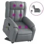 Sillón de masaje elevable eléctrico cuero sintético gris de , Sillones - Ref: Foro24-3205288, Precio: 358,10 €, Descuento: %