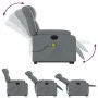Elektrischer Lift Massagesessel Kunstleder grau von , Sessel - Ref: Foro24-3205288, Preis: 357,88 €, Rabatt: %
