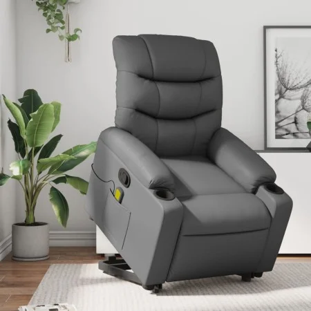 Stehmassagesessel mit grauem Kunstleder von , Sessel - Ref: Foro24-3206609, Preis: 310,58 €, Rabatt: %