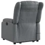 Gray artificial leather foot massage recliner. by , Armchairs - Ref: Foro24-3205274, Price: 307,88 €, Discount: %